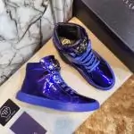 classiques philipp plein chaussures automne-hiver blue patent leather